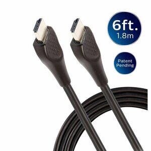 Brand New Philips 6ft High-Speed HDMI Cable with Ethernet HD 1080p/4K Ultra